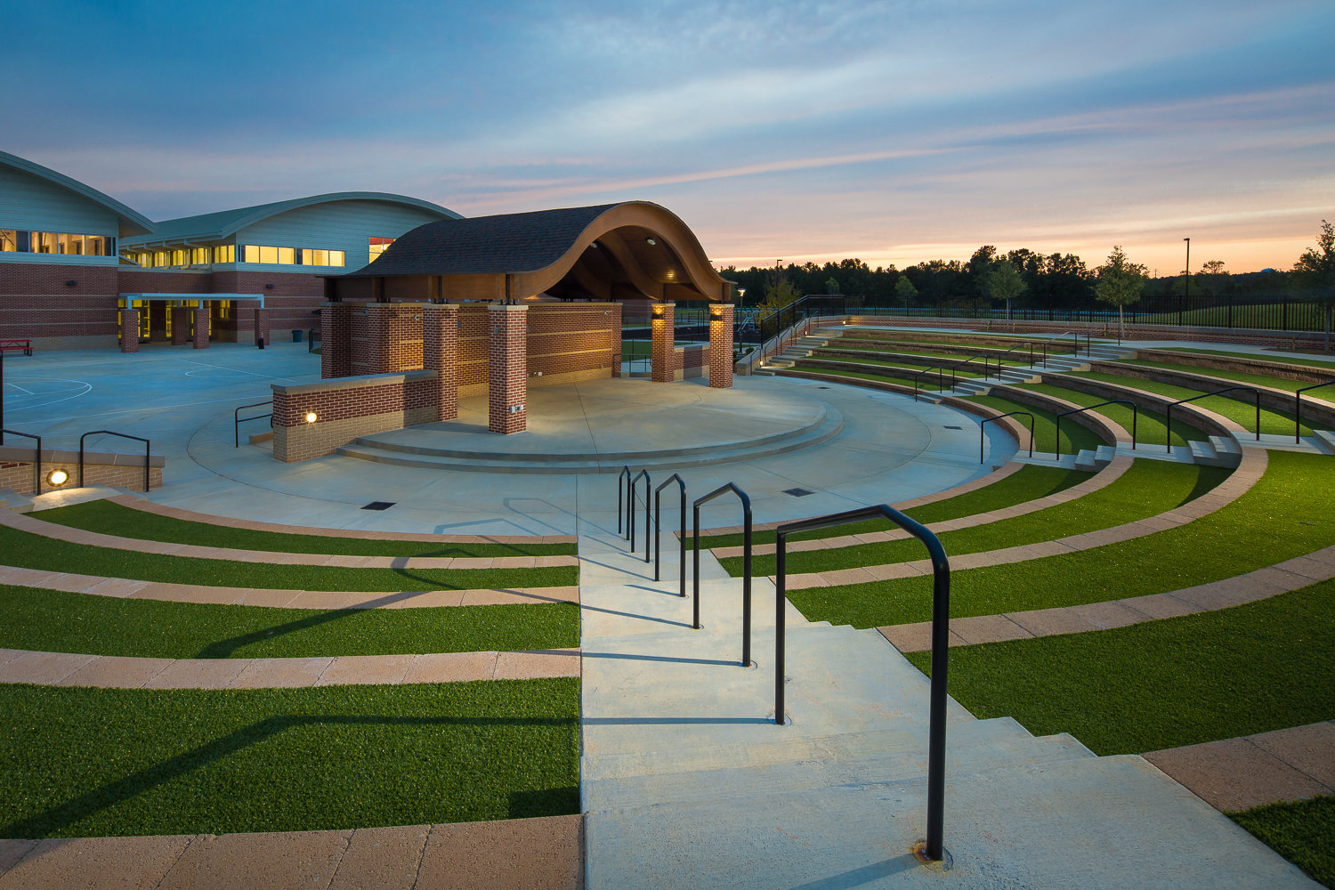 Fresno Artificial Turf Amphitheater 